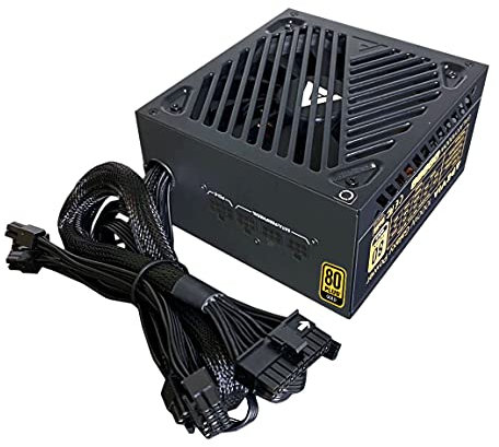 APEVIA ATX-GX1000W Galaxy 1000W 80+ Gold Certified Active PFC ATX Semi-Modular Fuente de alimentación para Juegos