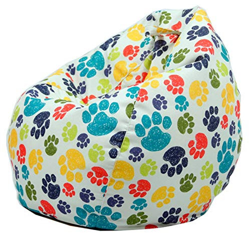 DTLEO Sitzsäcke Kinder Kuscheltier Aufbewahrungstasche Stofftier Aufbewahrung Tasche, (ohne Füllung) Geeignet für Gaming oder Entspannen - Indoor wie Outdoor,E,75 * 95CM
