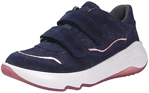 Superfit Mädchen Melody Sneaker, BLAU 8000, 35