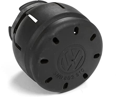 Volkswagen 5N0803910 Abdeckkappe Schutzkappe Anhängervorrichtung schwenkbar Kugelkopf, schwarz