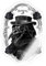 Spreadshirt Alchemy England Black Death Schwarzer Tod Sticker, max. 10x10 cm, 10 x 10 cm, Transparent glänzend