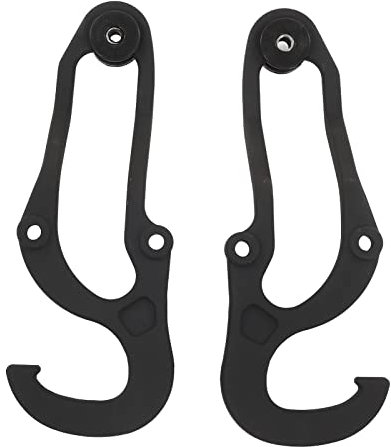 Keenso Abschlepphaken-Kit Vorne, 5500 Lbs Schwere Stahl-Abschlepphaken 68196982AA 82210967 Ersatz für 1500 2009–2019 Auto- Und Motorradteile