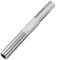 Charlies Rocket Metal Straw Shot Tube Sniffer (Silver)