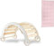 Need Sleep Leo Kletterbogen mit Kissen für Kinder 42x75x42cm - Klettergerüst Indoor ab 1 Jahr MDF| Kinderwippe Holz Wippe Montessori Spielbogen Holzspielzeug | Klettern Balance Kinder (M)