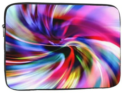 Colorato Tie Dye Stampa Manicotto Del Computer Portatile Moda Leggero Borsa Del Computer Per 10-17 Pollici Notebook Tablet 10 pollici