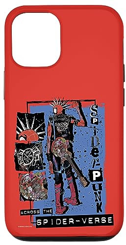 Hülle für iPhone 13 Marvel Spider-Man: Auf der anderen Seite des Spider-Verses Spider-Punk-Rücken