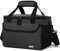 MIER kühltasche für Herren Lunchtasche Weiche Lunchbox mit Schulterriemen für Erwachsene Arbeit Auto Strand Picknick Reisen, Grau-15L