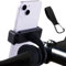 LFCFBH Pram Phone Holder, Flexible Phone Holder with Hook for Bed Stroller Treadmill Shopping Cart Bike