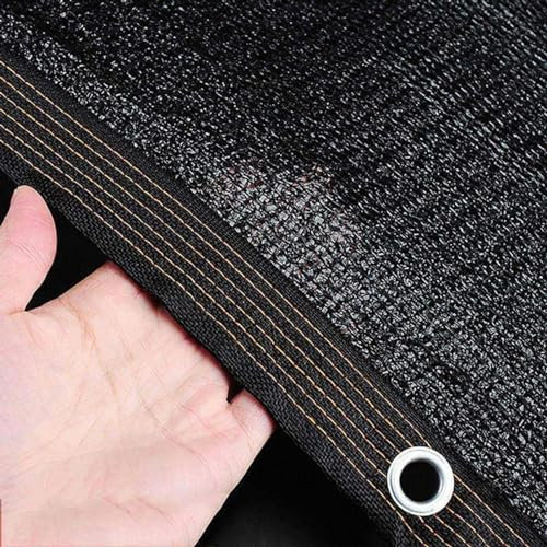 Voile D'Ombrage Rectangulaire 3x6 Toile Ombrage ImperméAble sur Mesure Toile Pergola avec Oeillets ImperméAble Toile Ombrage Noir,4x4m
