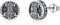 YueYuan Wikinger Ohrringe 925 Sterling Silber Nordischer Wikinger Schmuck Herren Ohrstecker mit Wikinger Runen Weihnachten Halloween Ostern Valentinstag Geburtstag Schmuck Geschenke für Herren