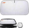Parasol Coche Delantero compatibles con Opel Astra H GTC 2005-2006,Parasol Coche Delantero Plegable,Parasol Coche Silver