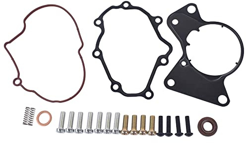 NSGMXT Jeu de Joints Pompe Tandem Pompe Double Pompe à Vide Compatible avec Mul-tivan V T0ua-reg T5 2.5 TDI 070145209 07Z145209D 07Z145209B