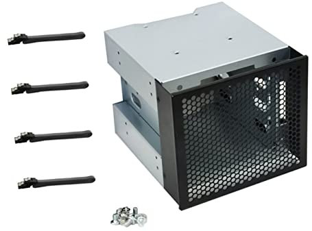 jojofuny Optical Drive Bay Hard Drive Expansion Rack Bay Mounting Bracket for Computer