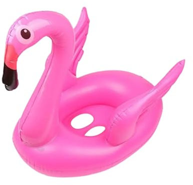 Swimming Float Inflatable for Infants, Schwimmring Kinds Aufblasbare Baby Schwimmhilfen, Aufblasbare Swimmingpool-Spielsachen, Flamingo Schwimmring for Kinder von 1-6 Jahre alt