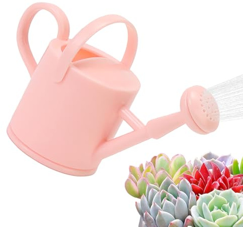 Regadera para niños, herramienta de jardinería con mango ergonómico, hervidor de agua para suculentas, flores y actividades de jardín, perfecta para jugar al aire libre y fomentar las habilidades de