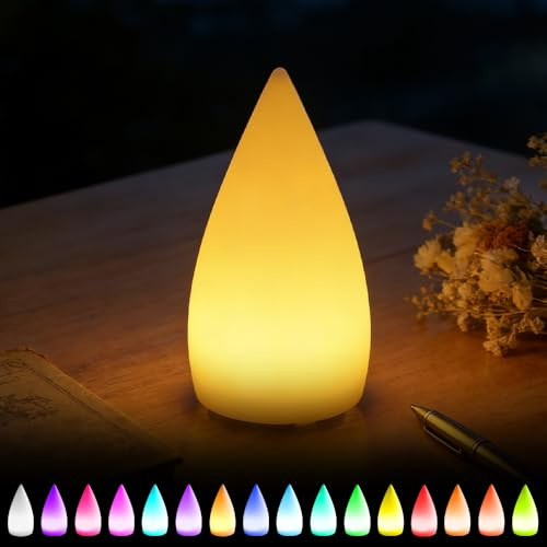 SGZIOO Sauna Lampe Kabellos, Saunalampe Dimmbar, Saunaleuchte mit 16 RGB Farben & 4 Modi, LED Saunalampe Hitzebeständig mit Fernbedienung und Type-C Ladekabel, Sauna Licht für Saunaraum, Schlafzimmer