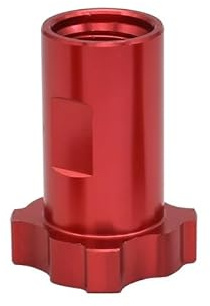 POOIQX Adaptateur de pistolet pulvérisateur, connecteur peinture for, tasse à mesurer jetable, rapide rouge -Finition-Pro(Inter M16X1.5)