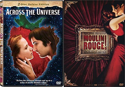 Across the Universe 2 Disc & Moulin Rouge Musical DVD Set Special Edition