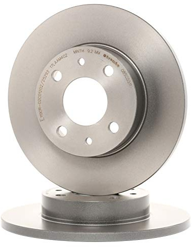 BREMBO 08.5085.11 2x Bremsscheiben Vorne Ø240mm voll Kompatibel mit FIAT PANDA 169 1541802 1541804 46403960