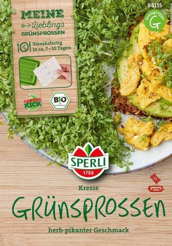 Nachfüllpads BIO-Kresse für MicroGreen Anzuchtset