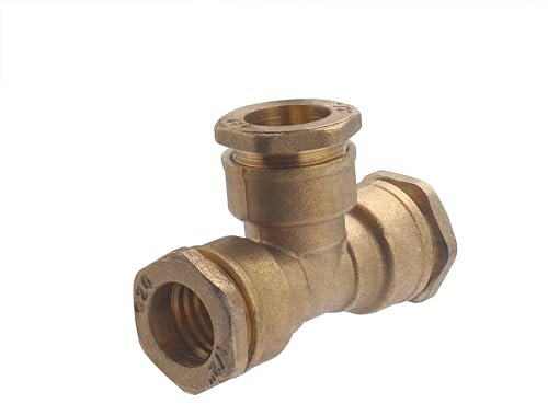 Raccord PE Laiton Té Egal Ø20 NOYON & THIEBAULT