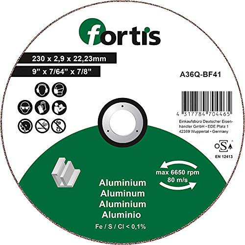 Fortis Trennscheibe ALU-NE 230x2,9mm gerade