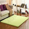 Flauschige Hochflor Teppiche, Nachahmung Wolle Sofa Matte, Flauschig Weiche Trendig, für Schlafzimmer Esszimmer Flur Kinderzimmer, Grün, 190 x 200 cm