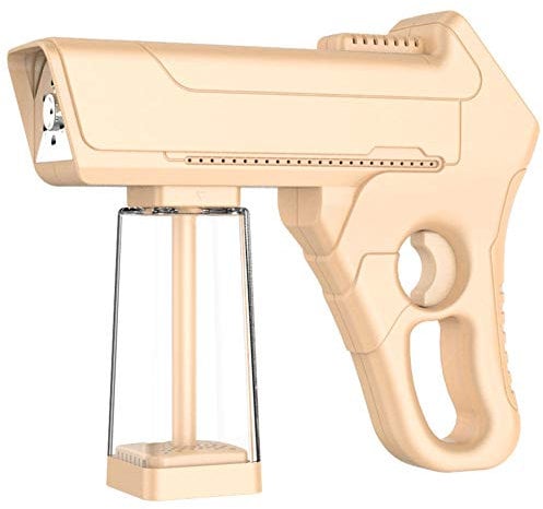 JIXIN 350ML Portátil Inteligente Nano Atomización Desinfección Pulverizador Humo Fogger Spray De La Máquina,Amarillo