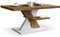 Viosimc Couchtisch, Moderner Wohnzimmertisch, Modern Möbel Wohnzimmer, Kaffeetisch, Sofatisch mit Großer Ablage, Beistelltisch für Tee und Kaffee – Coffee Table for Living Room - Rost & Weiß