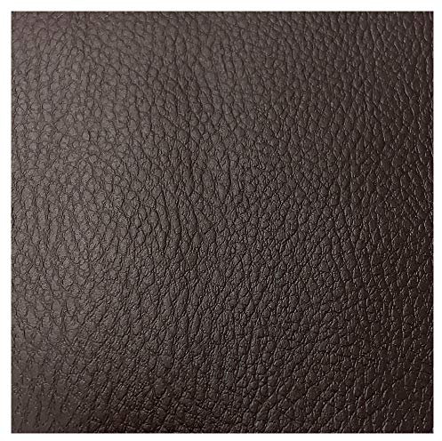 ggm® Kunstleder PVC Trend, Breite 140 cm, Meterware, Farben wählbar Dunkelbraun