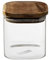 5five - tarro de cristal con tapa de acacia hermet 0,6l