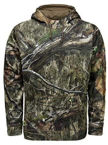 Mossy Oak Herren Mens Camo Hunting Hoodie Performance Fleece Kapuzenpullover, Country DNA, XX-Large
