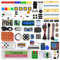 Freenove Ultimate Starter Kit for Raspberry Pi Pico 1 2 W (Not Included), 767-Page Detailed Tutorial, 220 Items, 119 Projects, Python C Java Code