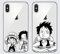 2 Stück Schutzhülle für Apple iPhone X/XS 5,8 Zoll Stoßfest Weich TPU Silikon Schutz Hülle Handyhülle Anime Ace Bumper Case Cover kompatibel mit iPhone XS