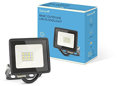 Garza - Foco de exterior LED, 10W, 860 lm, 4000K, Luz Neutra
