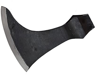 Warriors Outfit Wikinger-Axt-Waffe mit spitzer Axt, groß und schwer und verlängerter Krieger-Wikinger-Axt, Kostüm, Kampfkante, Erwachsene, hochwertiges Sammlerstück, Geschenk von Warriors Outfit.