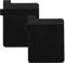 YINETTECH Lot de 2 pochettes autocollantes pour ordinateur portable avec poches de rangement pour disque dur externe, stylets, souris, câbles et écouteurs