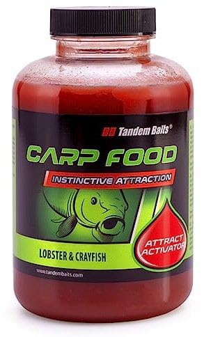 Tandem Baits Karpfen Futter Angelfutter Attraktor Carp Food Attract Activator 500 ml Hummer Und Krebs
