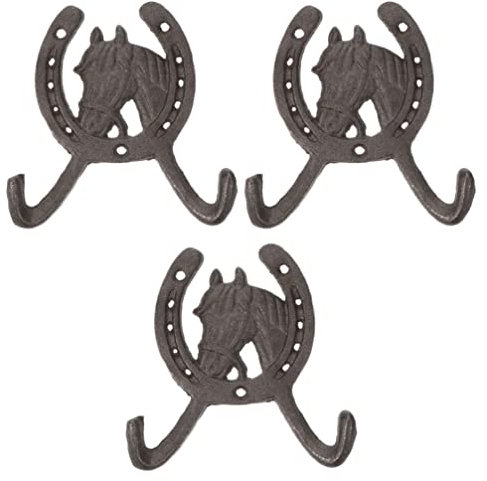 Haken Wandhaken Tür Haken 3 Stücke Wand Haken Metall Kleiderhaken Hochzeit Glücksbringer Anhänger für Hochzeit Geburtstag Wanddeko