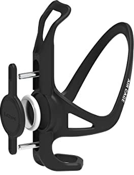 LEZYNE black matrix bottle cage accessory for apple airtag
