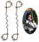 Cup Catcher, Spielzeug Sicherheitsgurte Trinkbecher Halteriemen für Kinderwagen Hochstuhl Autositz, aus Lebensmittelqualität Silikon, 100% BPA-frei, 2er-Pack (Sand x 2)