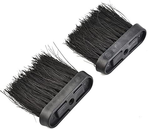 HpLive 2 Stück Kaminbürste, Ersatzbesen zu Kaminwartung mit 70 mm Borsten, 9.8x3.2x1.5cm
