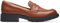 Clarks Damen Orinoco2 Penny Loafer, Dark Tan Lea, 37 EU