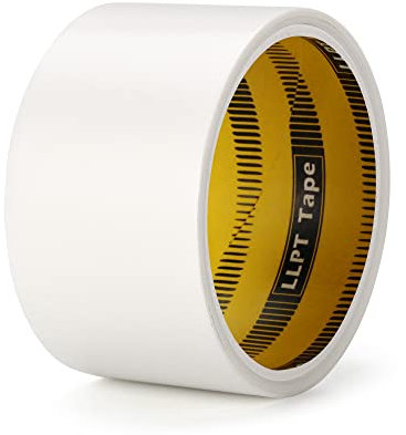 LLPT Iron On Hemming Tape Clear 5CM X 5M Double Sided Fusing Hem Tape Durable Adhesive for Skirts Pillows Jeans Clothes Pants Collars Curtains DIY Tricot Projects (IRH5005CR)