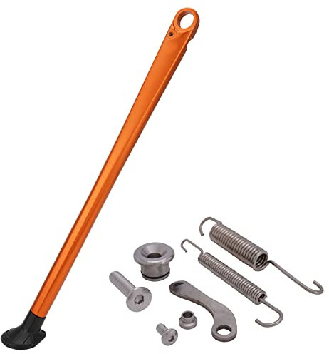 Cavalletto Laterale Moto,Supporto Ruota Posteriore Supporto Cavalletto Laterale per XCF EXC EXC-F XC XC-W XC-F XCF-W Fe FX Te-Arancione