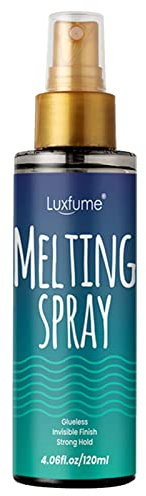 Spitzentönungsspray für Perücken | 120ML Lace Melting Spray Haarspray | Kleberloser Haarkleber für Perücken | Spitzenschmelz- und Haltespray für Closure-Perücken