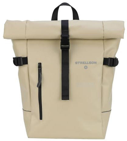 Strellson - eddie stockwell 2.0 Rucksack für Herren in Beige, Maße 27x42x16 cm