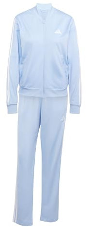 adidas Damen ESSENTIALS 3-STRIPES TRACKSUIT glow blue, XL