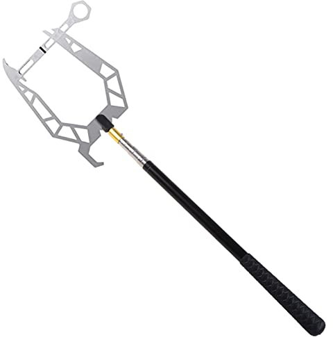 yanwuwa Multi-Purpose Dock Hook Telescopic Boat Hook And Rope For Boat Easy Long-Distance Threader Boat Puller Tie Rope Hook Tool For Boat Easy Long-Distance Threader Boat Puller