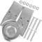 Yardenfun Folding Ladder Hinge Joint Connector Step Ladder Accessory for Construction Easy Install All Hardware Included Smooth Internal Damper